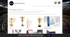 Desktop Screenshot of premiazioni-sportive.com